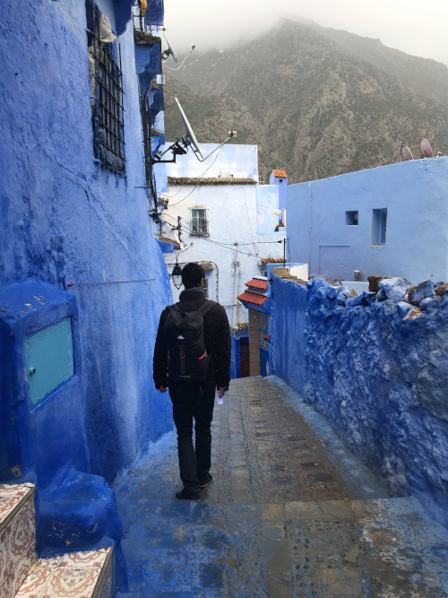 Arrivée à Chefchaouen