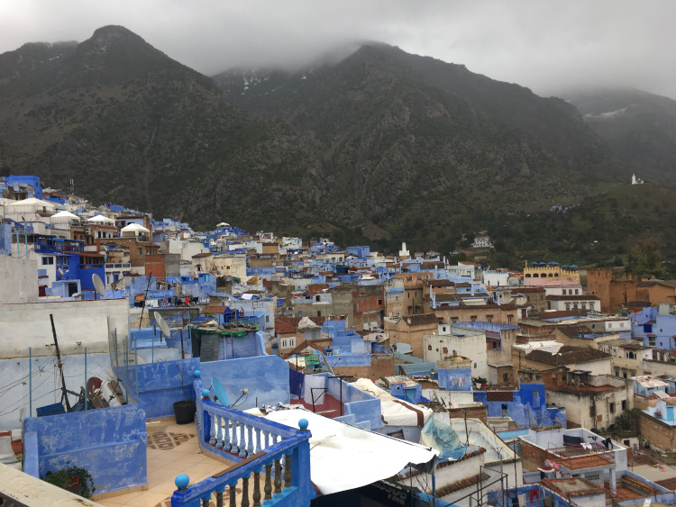 Vue sur Chefchaouen