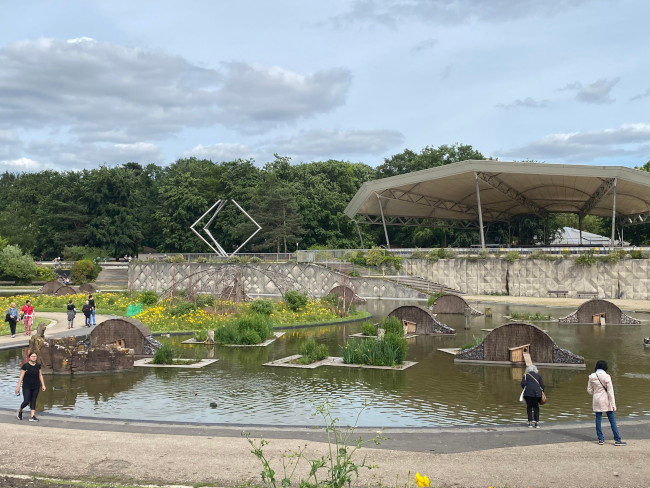 Point d'eau - Parc Floral