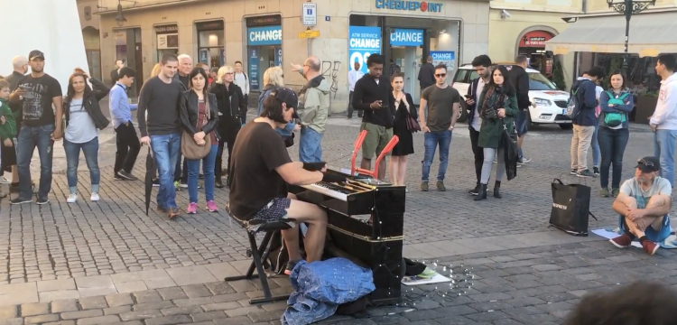 Pianiste de rue