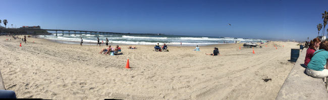 Panorama - plage de San Diego