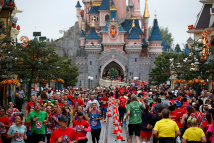 Semi marathon 2018 - crédits Disney