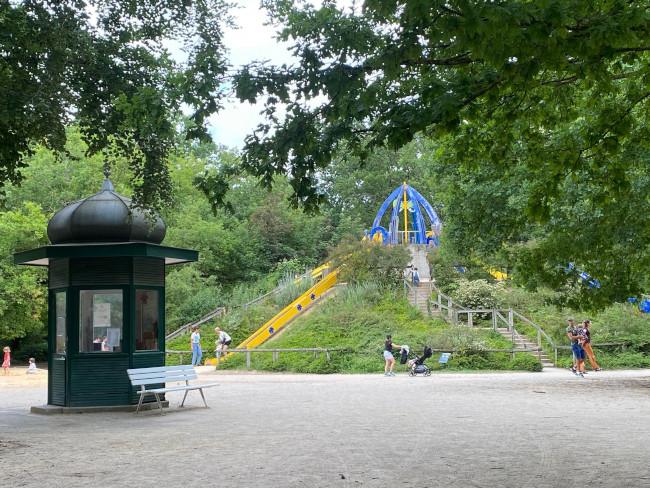 Grand Tobbogan - Parc Floral