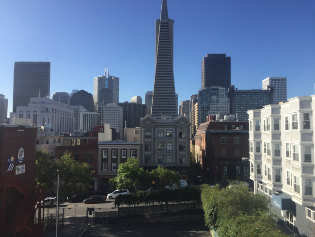 Vue sur la ville - SF