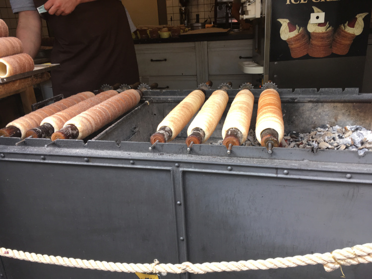 Trdelnik - gâteau à la broche