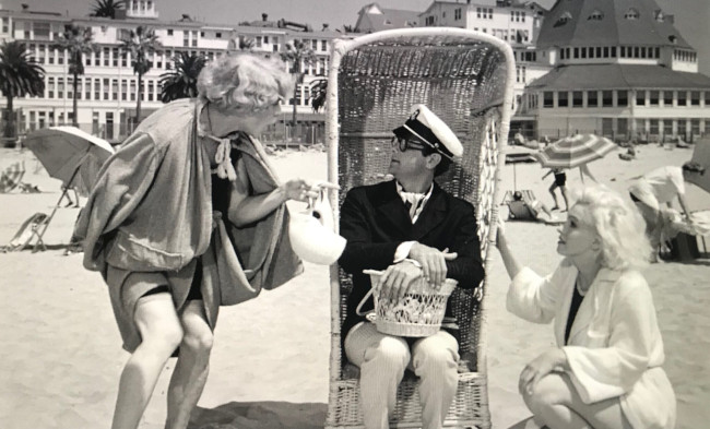 Photo du film "Certains l'aiment chaud" avec pour décor l'hôtel Del Coronado - San Diego