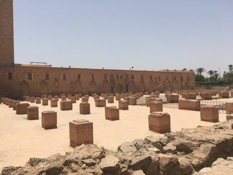 Vestiges de la première mosquée